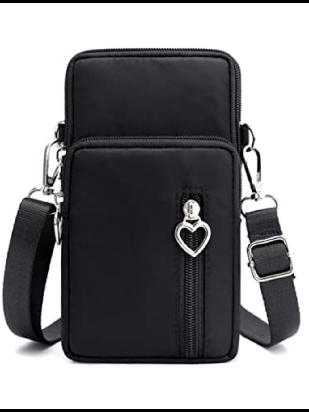 VINAIDA Small Crossbody Wallet Phone Bag Nylon Mini Purse Adjustable Strap